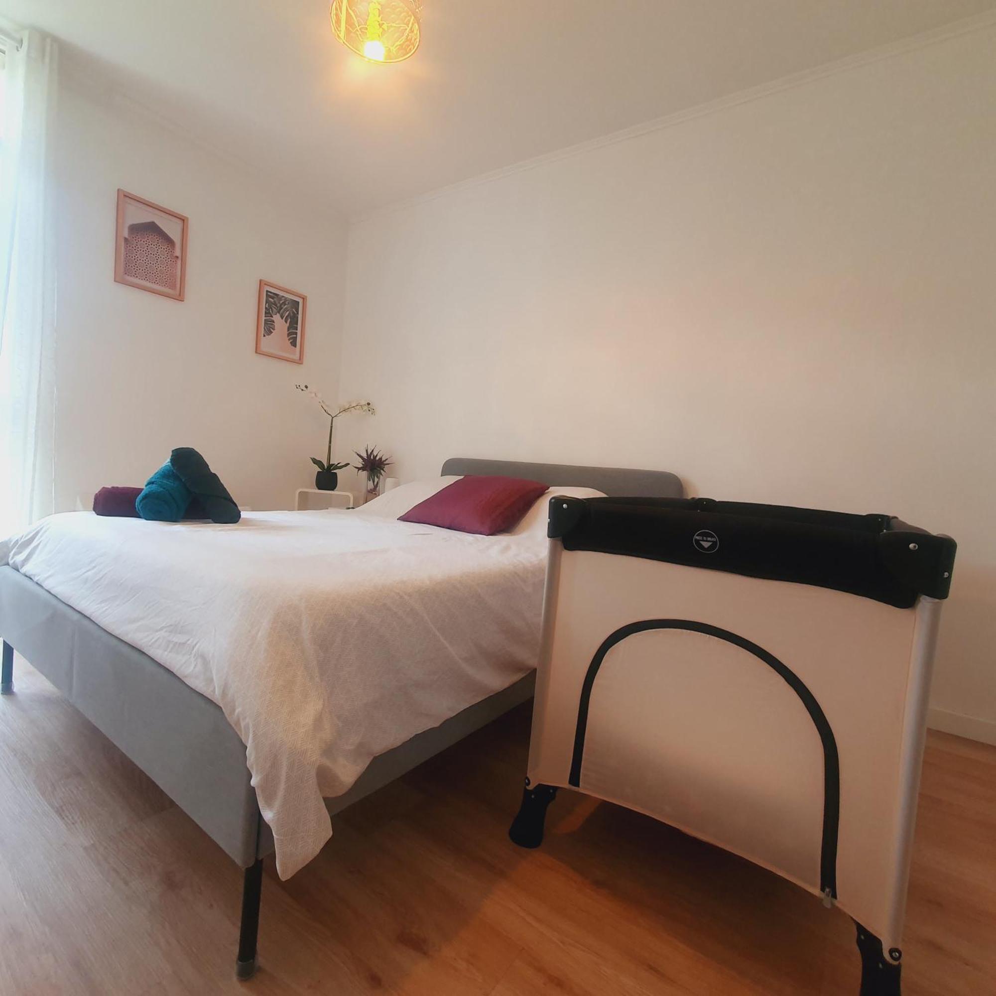 Sejour Cosy Pres De Paris T3 Cuisine Ouverte Et Bar Apartment Ris-Orangis