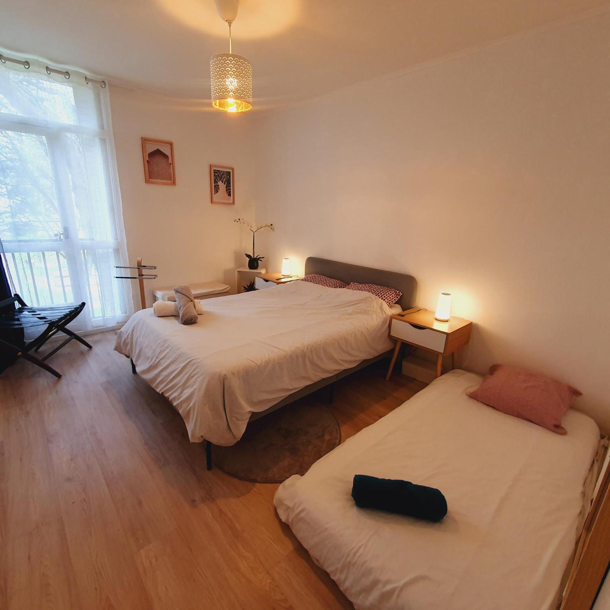 Apartment Sejour Cosy Pres De Paris T3 Cuisine Ouverte Et Bar Ris-Orangis